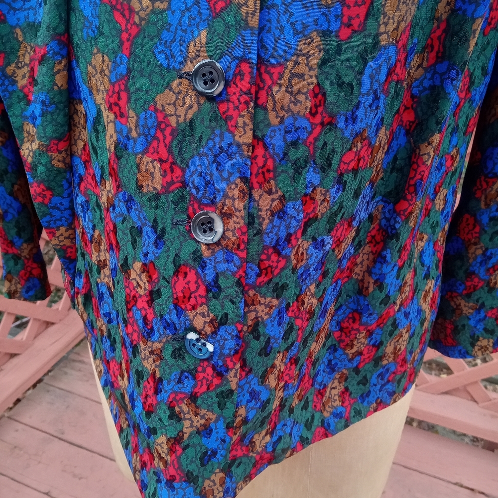 🗼💖 RARE Yves Saint Laurent Silk blouse Size 38 - Picture 9 of 12